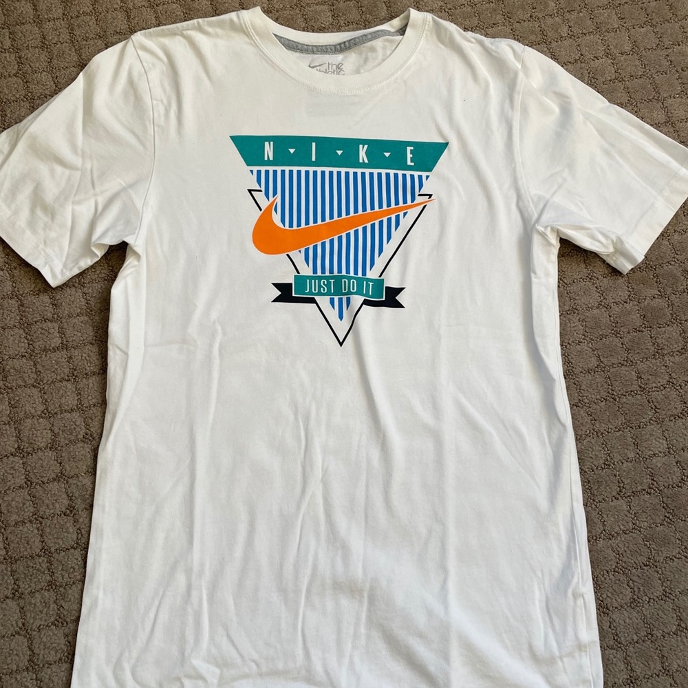 Nike White Just Do It T-shirt
